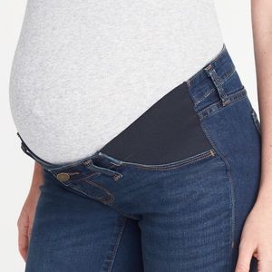 Old Navy Maternity Distressed Skinny Jeans